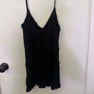 Reformation mini tank dress with slit